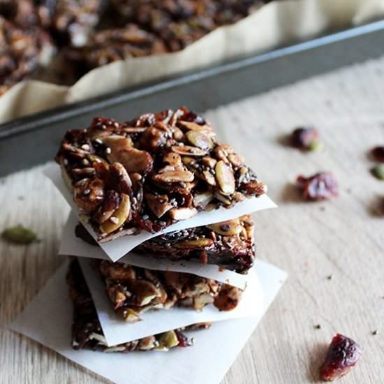 Nutty Chocolate Energy Bars
