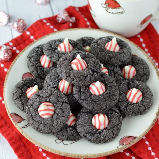 Chocolate Peppermint Blossoms