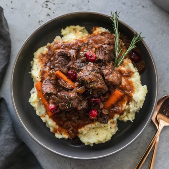 Cranberry Beef Stew