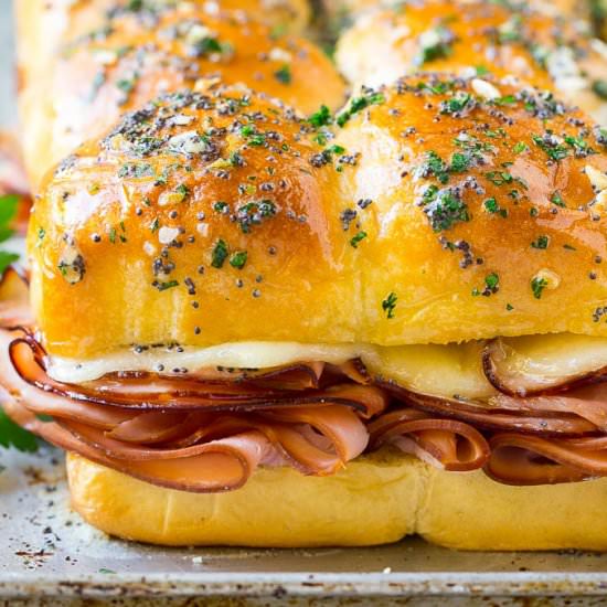Ham and Cheese Sliders