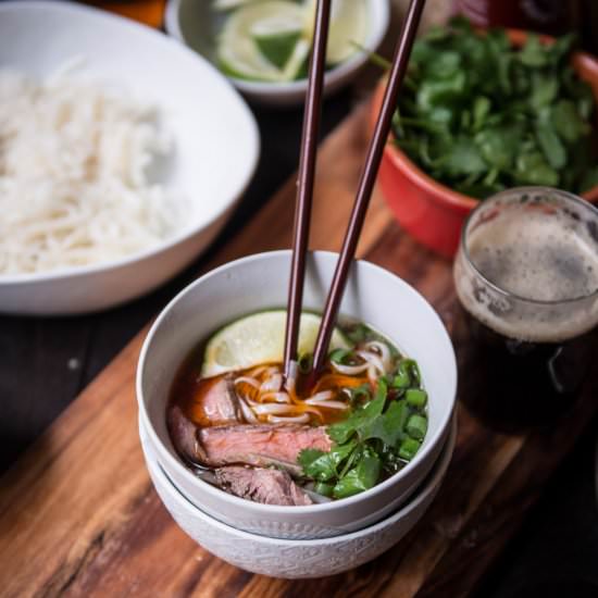 Pressure Cooker Stout Pho