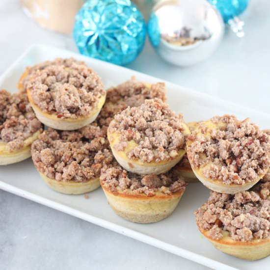 Cinnamon Streusel Egg Loaf Muffins