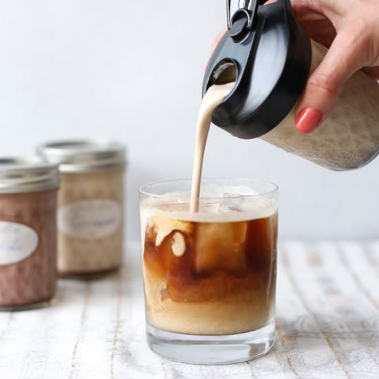 Healthy Coffee Creamer Five Ways