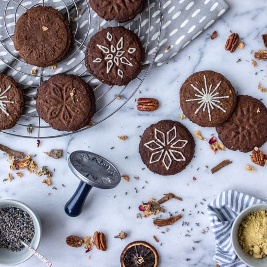 Wholesome Holiday Cookies (vegan)
