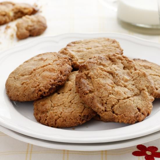 White Chocolate Chip Cookies