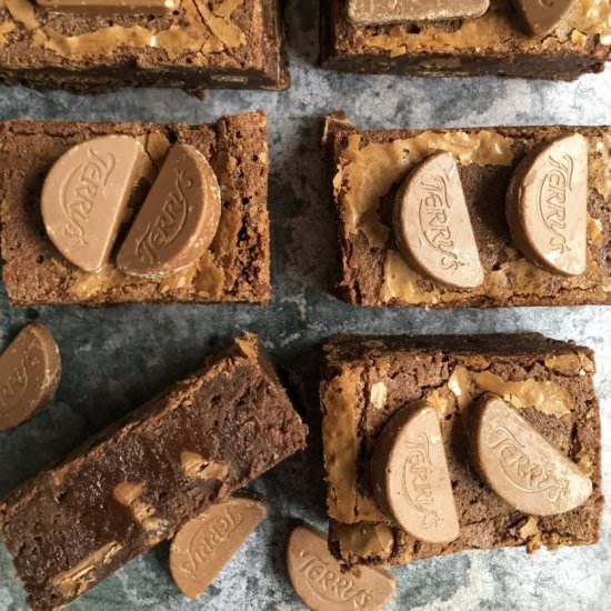 Terry’s Chocolate Orange Brownies