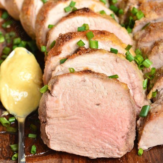 Brown Sugar Dijon Pork Tenderloin