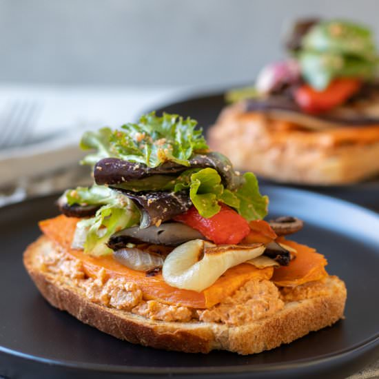 Roasted Vegetable Sandwiches