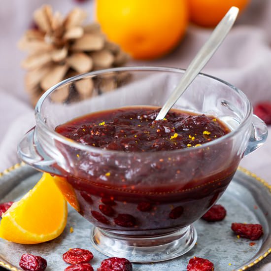 instant pot cranberry sauce