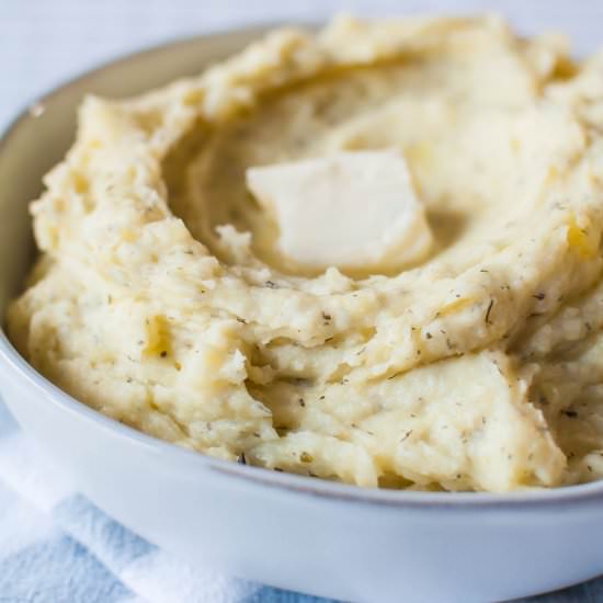 Herbed Mascarpone Mashed Potatoes