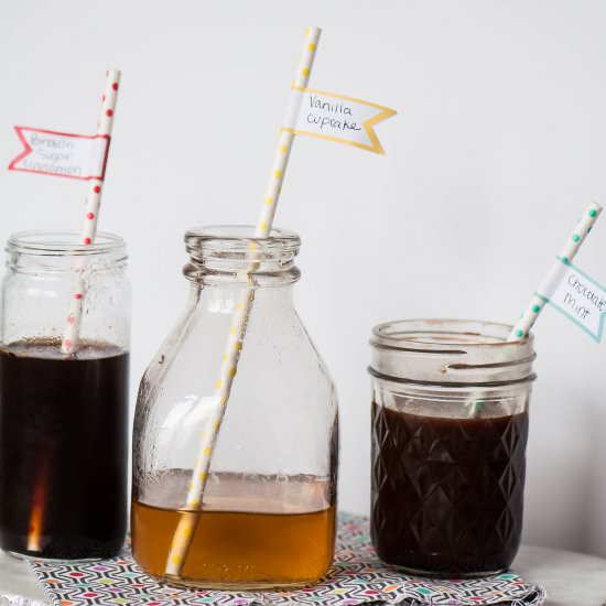 Homemade Coffee Syrups