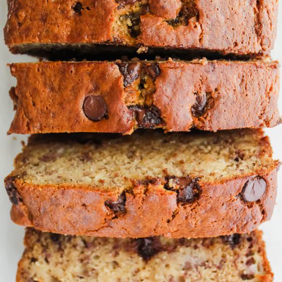 Chocolate Chip Banana Bread