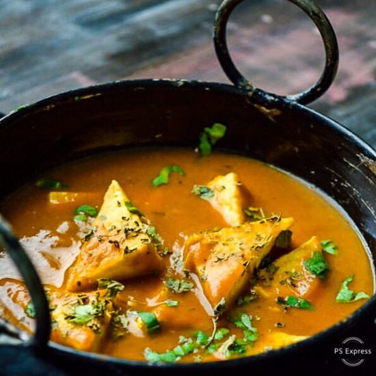 5-Minute VEGAN Paneer Curry