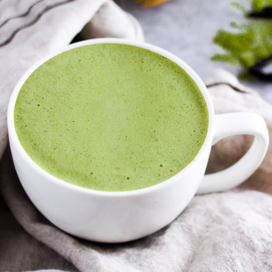 Vanilla Bean Matcha Latte
