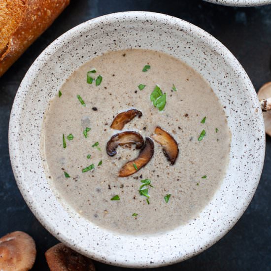 Instant Pot Cream of Mushroom Soup