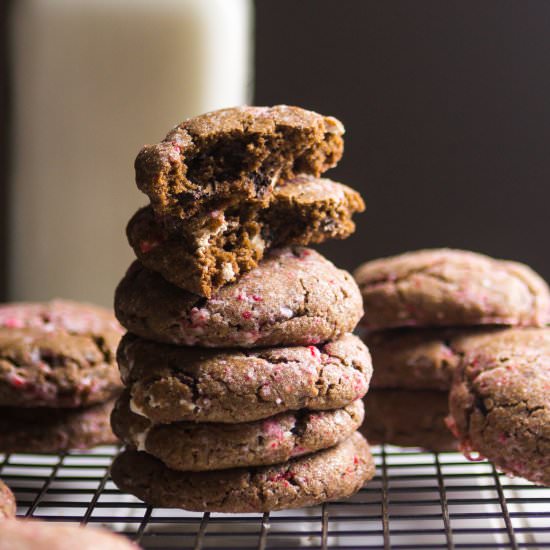 Peppermint Bark Cookies