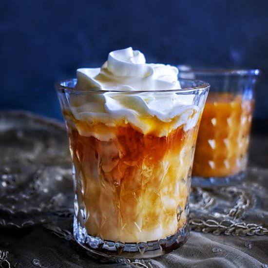 White Russian Eggnog Cocktail