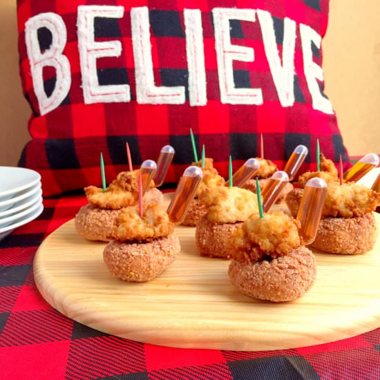 Chicken and Donut Bites