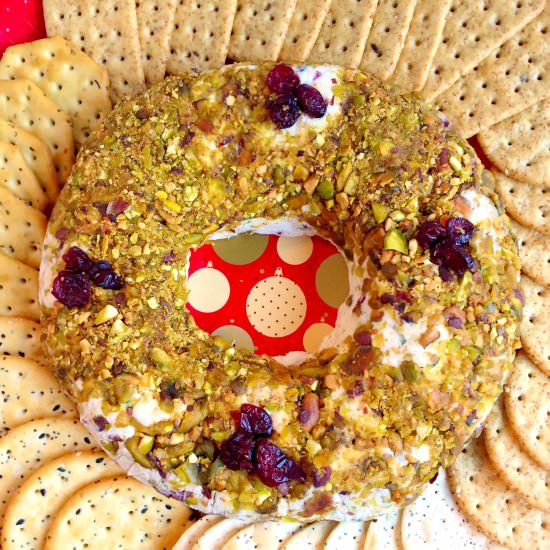 White Cheddar Cranberry Cheese Ball
