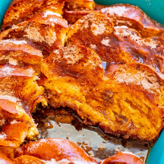 Overnight Syrupy French Toast
