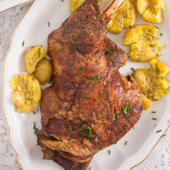 Slow Cooked Lamb Shoulder