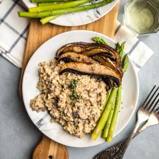 Hearty Mushroom Risotto