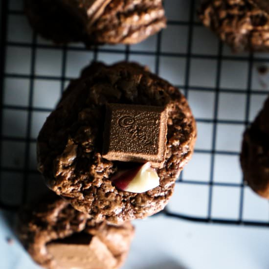 Peppermint Mocha Cookies