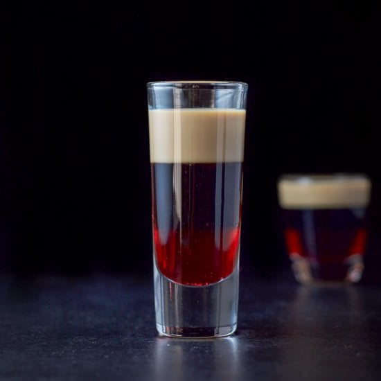 Chocolate Covered Cherry Shot