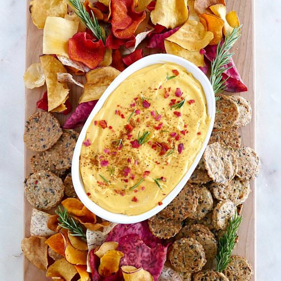 Butternut Squash Goat Cheese Dip