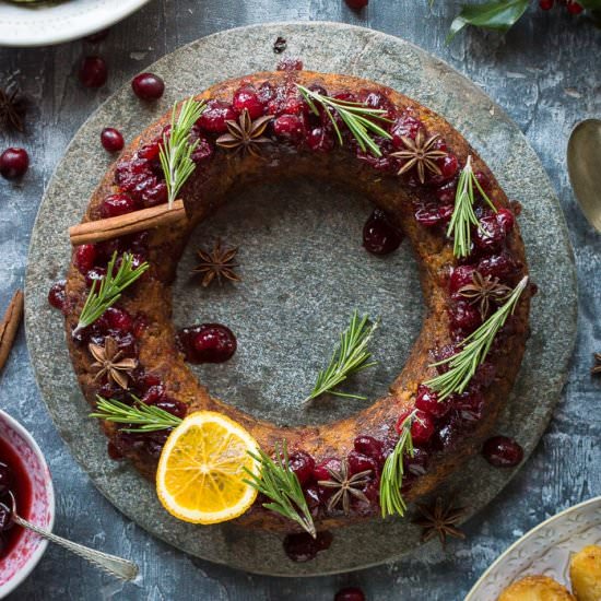 Festive Vegan Nut Roast