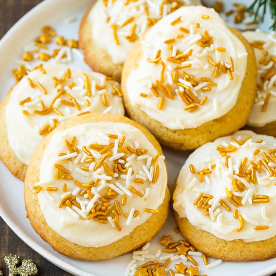 Eggnog Cookies