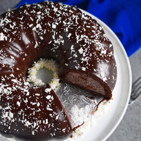 Chocolate Cherry Bundt Cake