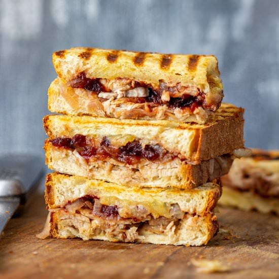 turkey cranberry panini