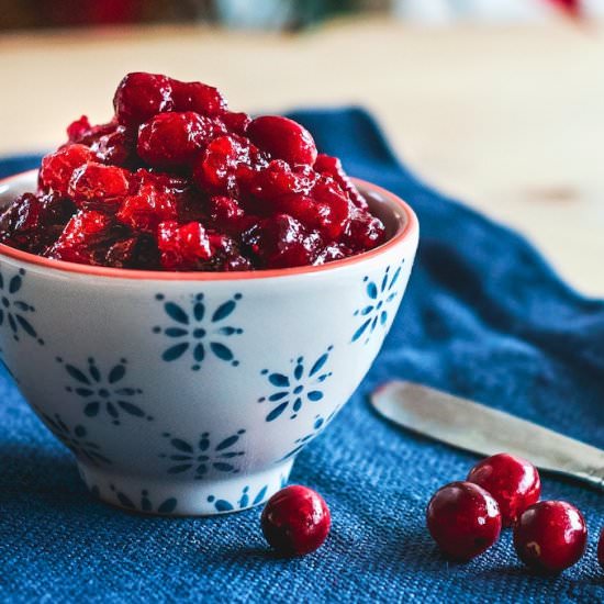 Cranberry sauce
