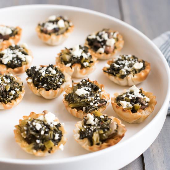 Southern-Style Spanakopita Cups