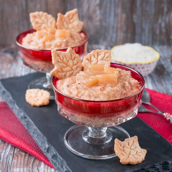 apple pie rice pudding