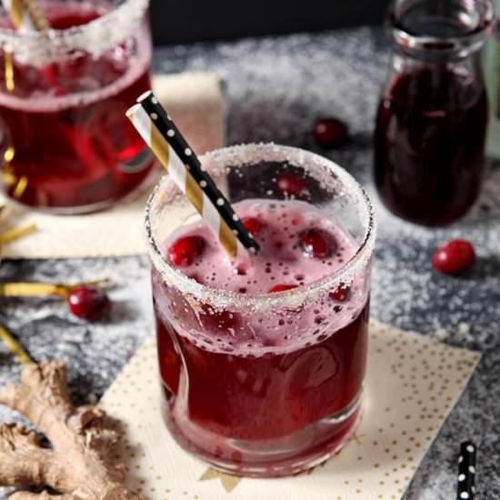 Sparkling Cranberry Cocktail