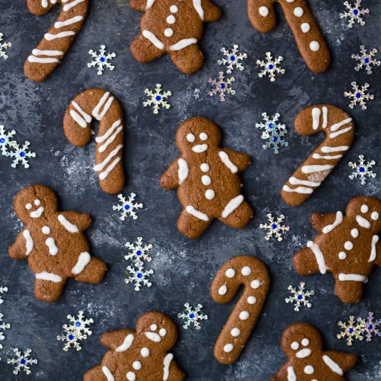 Vegan Gingerbread Cookies