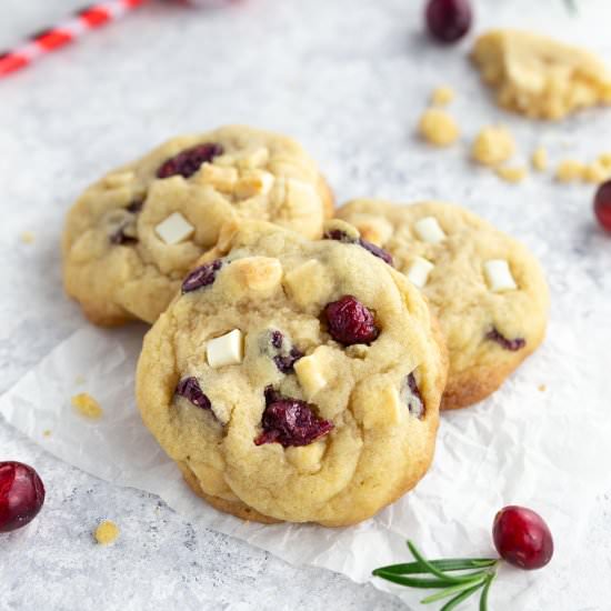 Cranberry White Chocolate Cookies