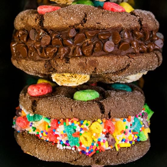 Homemade Ice Cream Sandwich