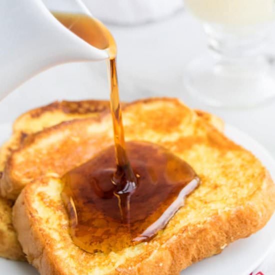 Eggnog French Toast