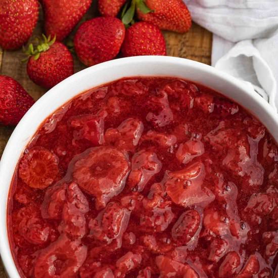 Strawberry Topping