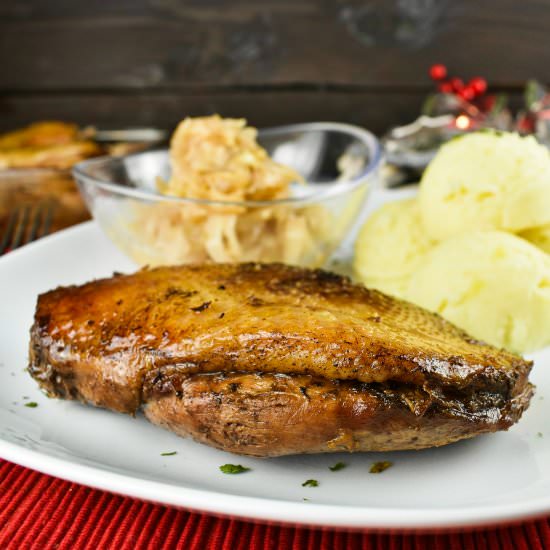Slow Roast Duck