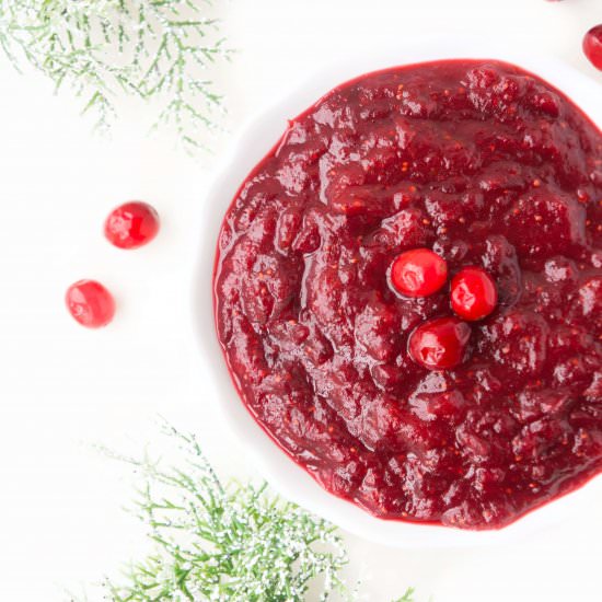 Citrus-Infused Cranberry Sauce