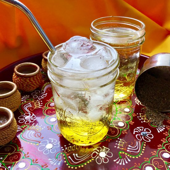Saffron Cardamom Spritzer
