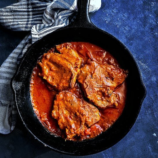 Kashmiri Lamb Chops Curry