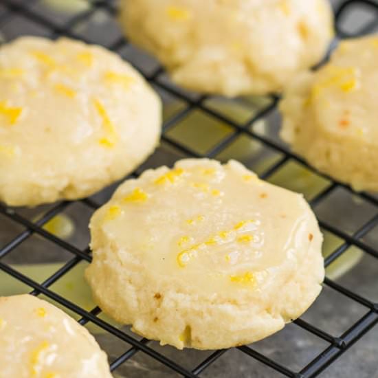 Soft Lemon CreamCheese Cookies