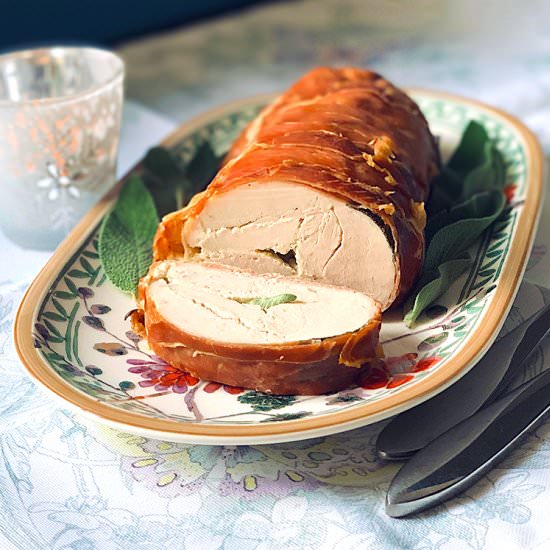 Prosciutto & Sage Turkey Roll