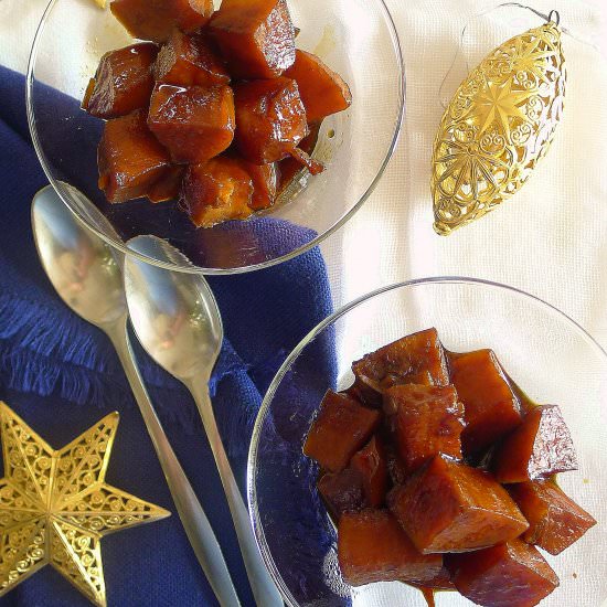 Sweet Potato-Molasses Compote