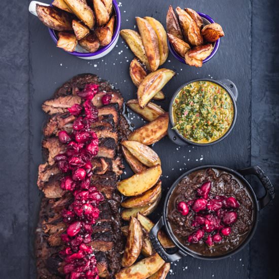 Cranberry Braised Brisket
